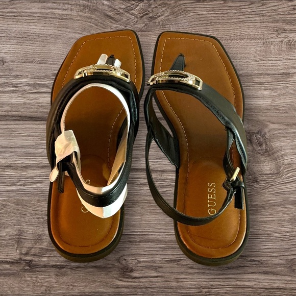 Guess Gwarenna Slingback Thong Sandals NIB Size 9 - Picture 6 of 8